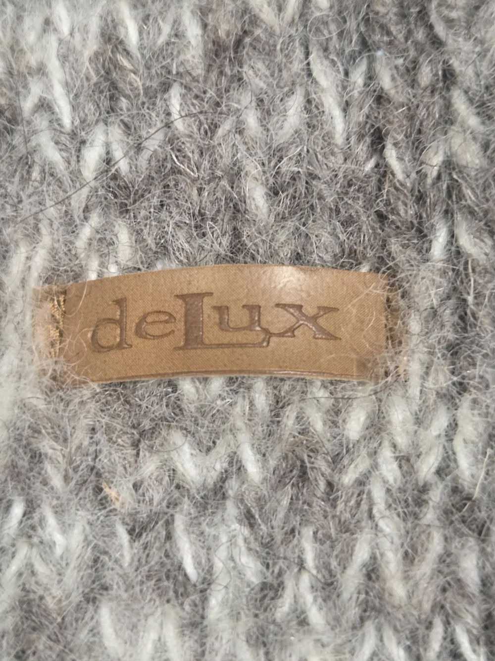deLux Kid Raccoon Hat Knit Beanie  Fleece Lined Cap ~ Bin PP